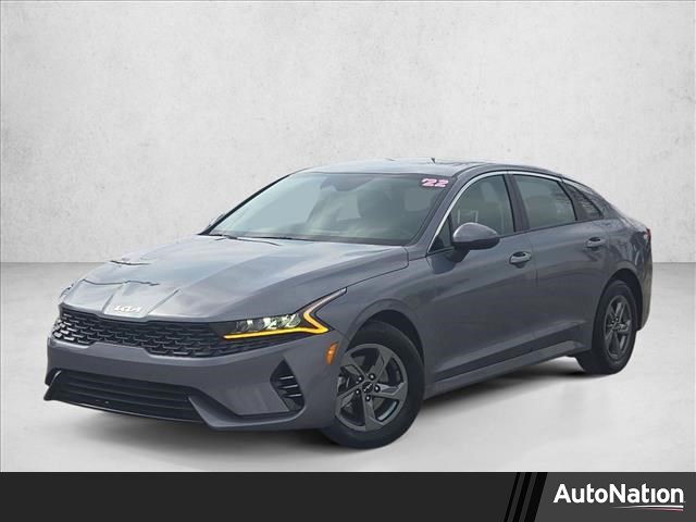 Everlasting Silver 2022 Kia K5 LXS FWD Sedan Front-Wheel Drive Automatic