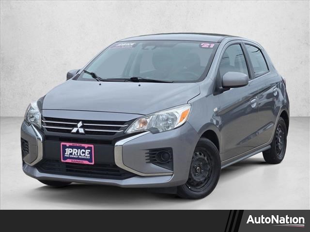 Mercury Gray Metallic 2021 Mitsubishi Mirage ES FWD Hatchback Front-Wheel Drive Automatic