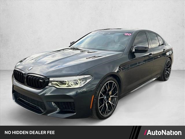 Singapore Gray Metallic 2020 BMW M5 Sedan All-Wheel Drive Automatic