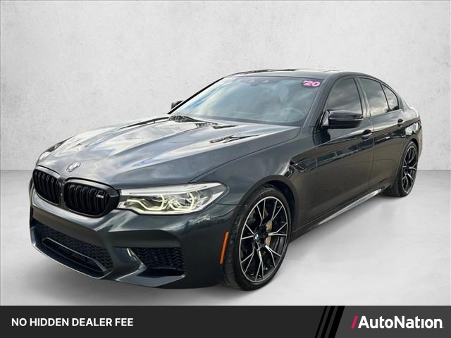 Singapore Gray Metallic 2020 BMW M5 Sedan All-Wheel Drive Automatic