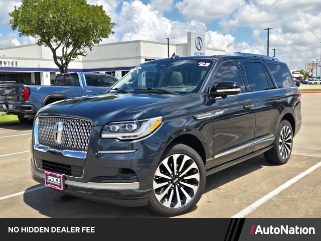 Flight Blue Metallic Clearcoat 2022 Lincoln Navigator SUV / Crossover Four-Wheel Drive Automatic