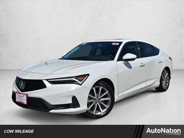 Platinum White Pearl 2025 Acura Integra FWD Sedan Front-Wheel Drive Continuously Variable Transmission