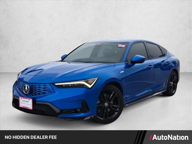 Double Apex Blue P 2026 Acura Integra FWD with A-SPEC Package Sedan Front-Wheel Drive Continuously Variable Transmission