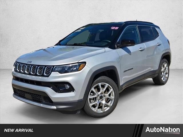 Silver Zynith Metallic Clearcoat 2025 Jeep Compass Limited 4WD SUV / Crossover Four-Wheel Drive 8-Speed Automatic