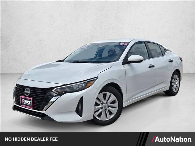 White (Fresh Powder) 2025 Nissan Sentra Sedan Front-Wheel Drive Automatic