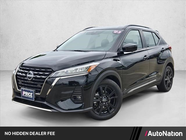 Super Black 2023 Nissan Kicks SUV / Crossover Front-Wheel Drive Automatic