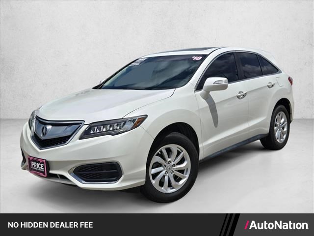 White Diamond Pearl 2018 Acura RDX SUV / Crossover  Automatic