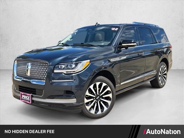 Flight Blue Metallic Clearcoat 2022 Lincoln Navigator SUV / Crossover Four-Wheel Drive Automatic