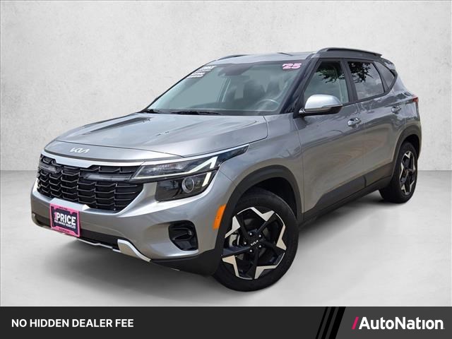 Steel Gray 2025 Kia Seltos S FWD SUV / Crossover Front-Wheel Drive Automatic