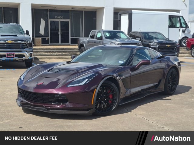 Black Rose Metallic 2017 Chevrolet Corvette Coupe Rear-Wheel Drive 8-Speed Automatic