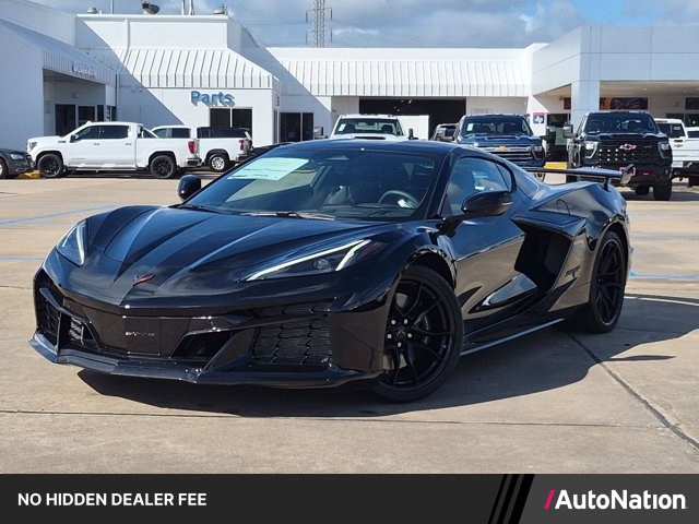 Black 2027 Chevrolet Corvette Coupe Rear-Wheel Drive 8-Speed Automatic