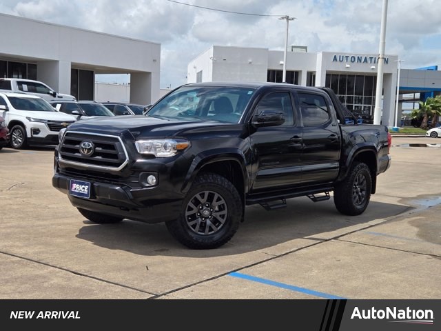 Black 2023 Toyota Tacoma SR5 V6 Double Cab RWD Pickup Truck 4X2 Automatic