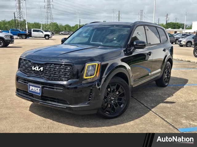 Ebony Black 2022 Kia Telluride EX AWD SUV / Crossover All-Wheel Drive Automatic