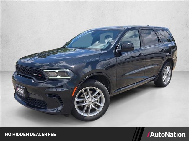 Db Black Clearcoat 2025 Dodge Durango GT AWD SUV / Crossover All-Wheel Drive 8-Speed Automatic