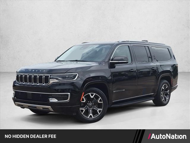 Diamond Black Crystal Pearlcoat 2023 Jeep Wagoneer L SUV / Crossover 4X2 8-Speed Automatic