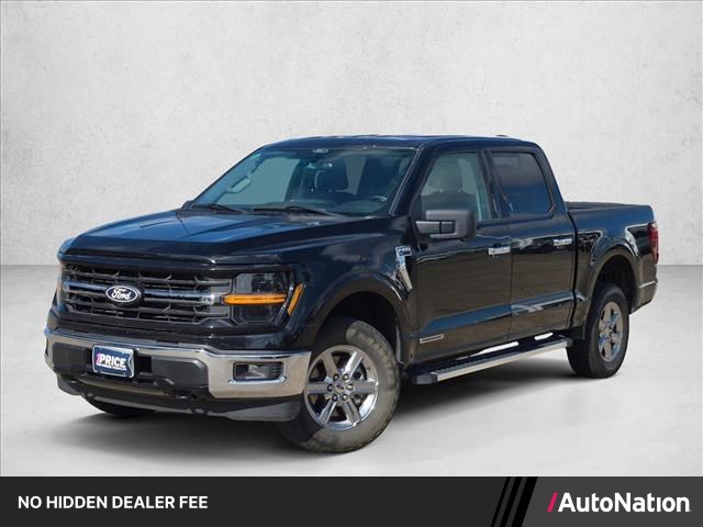 Agate Black Metallic 2024 Ford F-150 Pickup Truck Four-Wheel Drive Automatic