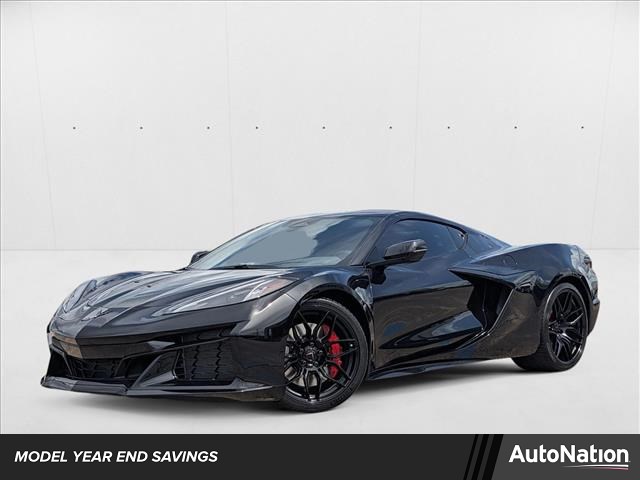 Black 2025 Chevrolet Corvette Z06 1LZ Coupe RWD Coupe Rear-Wheel Drive 8-Speed Automatic