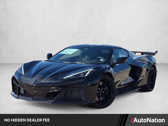 Black 2027 Chevrolet Corvette Coupe Rear-Wheel Drive 8-Speed Automatic