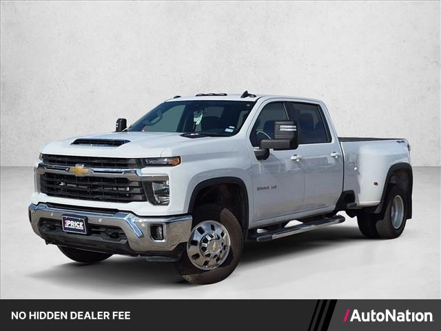 Summit White 2025 Chevrolet Silverado 3500HD Pickup Truck Four-Wheel Drive Automatic