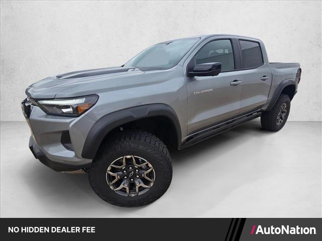 Sterling Gray Metallic 2026 Chevrolet Colorado ZR2 Crew Cab 4WD Pickup Truck Four-Wheel Drive 8-Speed Automatic