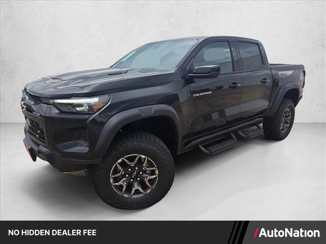 Black 2026 Chevrolet Colorado ZR2 Crew Cab 4WD Pickup Truck Four-Wheel Drive 8-Speed Automatic