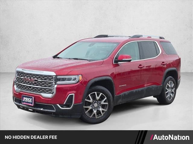 Volcanic Red Tintcoat 2023 GMC Acadia SUV / Crossover Four-Wheel Drive 9-Speed Automatic