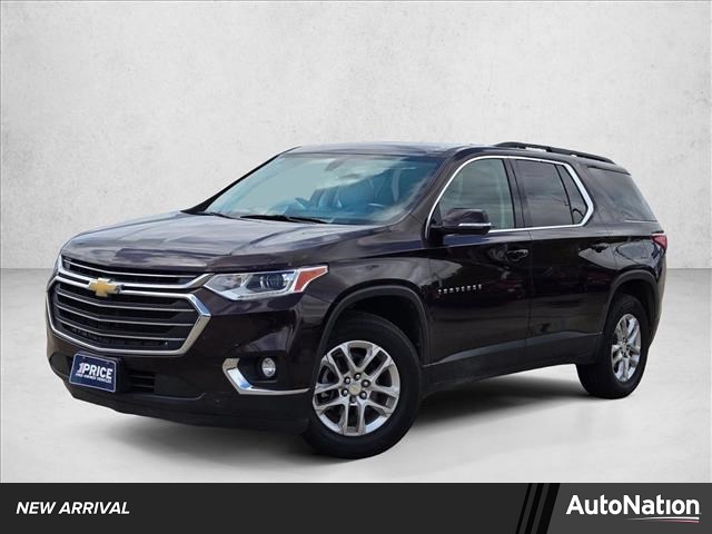 Black Cherry Metallic 2020 Chevrolet Traverse LT Cloth FWD SUV / Crossover Front-Wheel Drive 9-Speed Automatic