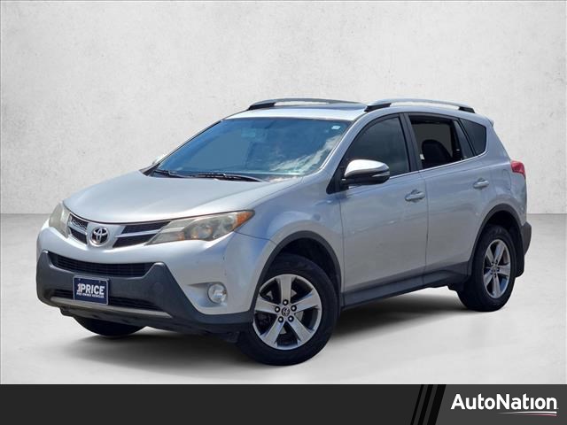 Classic Silver Metallic 2015 Toyota RAV4 XLE SUV / Crossover Front-Wheel Drive Automatic
