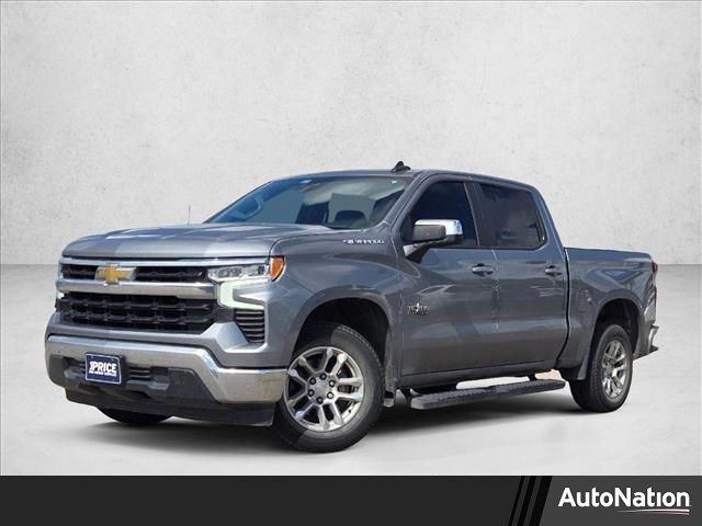 Sterling Gray Metallic 2023 Chevrolet Silverado 1500 LT Crew Cab RWD Pickup Truck 4X2 8-Speed Automatic