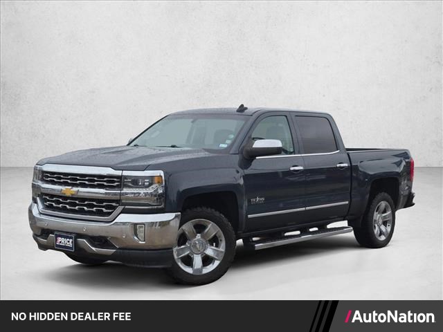 Gray (Graphite Metallic) 2018 Chevrolet Silverado 1500 Pickup Truck Four-Wheel Drive 6-Speed Automatic