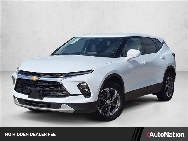 Summit White 2025 Chevrolet Blazer SUV / Crossover All-Wheel Drive 9-Speed Automatic
