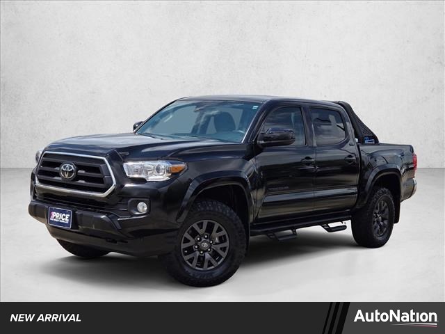 Black 2023 Toyota Tacoma SR5 V6 Double Cab RWD Pickup Truck 4X2 Automatic