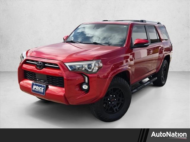 Barcelona Red Metallic 2021 Toyota 4Runner SR5 Premium 4WD SUV / Crossover Four-Wheel Drive Automatic