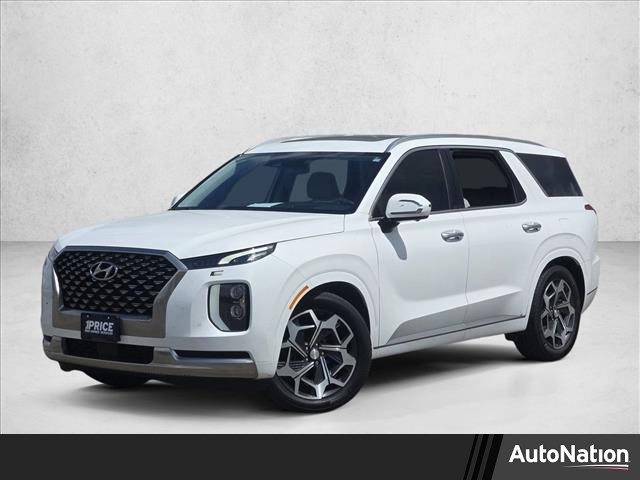 Hyper White 2022 Hyundai Palisade Calligraphy AWD SUV / Crossover All-Wheel Drive Automatic