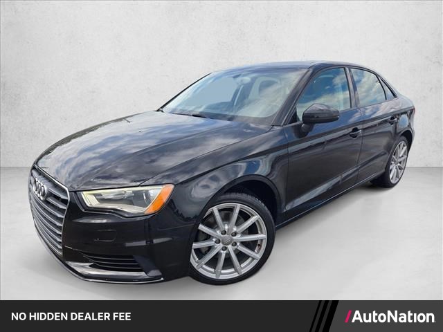 Brilliant Black 2015 Audi A3 1.8T Premium Sedan FWD Sedan Front-Wheel Drive Automatic