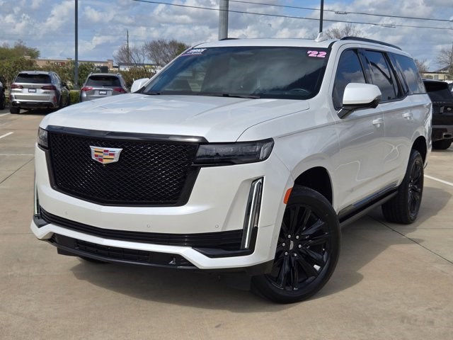 Crystal White Tricoat 2022 Cadillac Escalade Sport Platinum 4WD SUV / Crossover Four-Wheel Drive Automatic