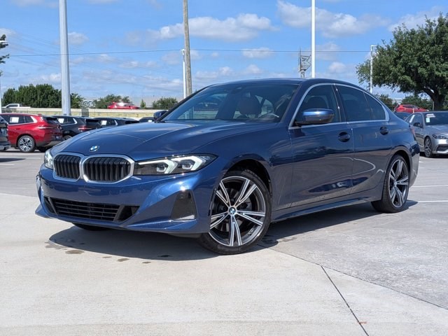 Phytonic Blue Metallic 2024 BMW 3 Series 330i RWD Sedan Rear-Wheel Drive Automatic