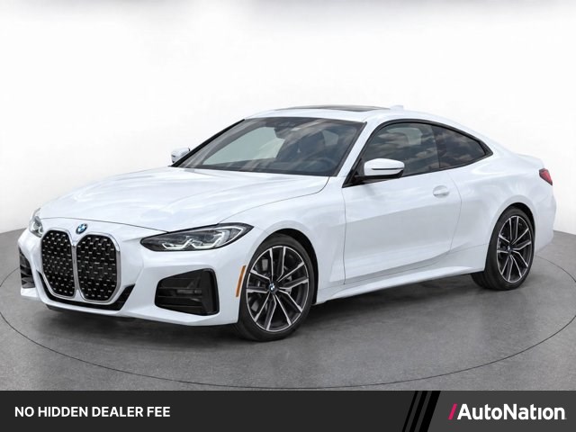 Alpine White 2024 BMW 4 Series Coupe All-Wheel Drive Automatic