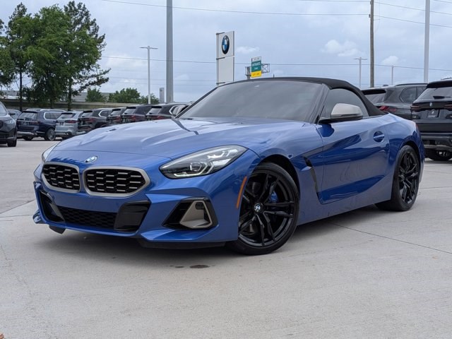Portimao Blue Metallic 2024 BMW Z4 M40i RWD Convertible Rear-Wheel Drive 8-Speed Automatic