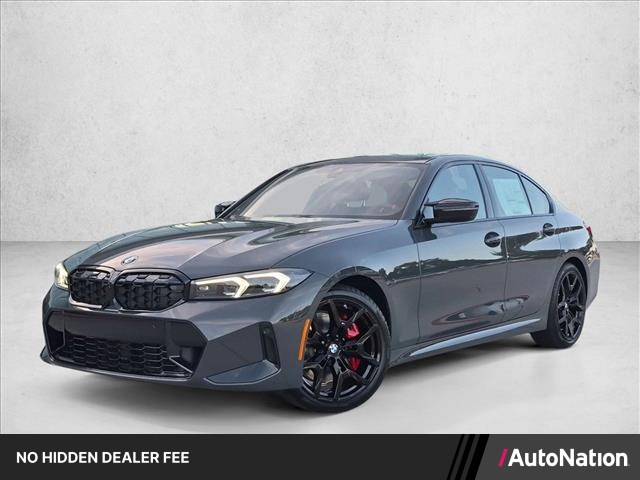 Gray (Dravit Grey Metallic) 2026 BMW 3 Series Sedan All-Wheel Drive Automatic