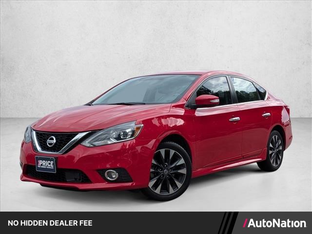 Red Alert 2018 Nissan Sentra SR FWD Sedan Front-Wheel Drive Automatic