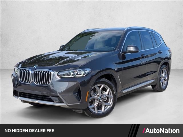 Gray (Dark Graphite Metallic) 2024 BMW X3 SUV / Crossover All-Wheel Drive Automatic