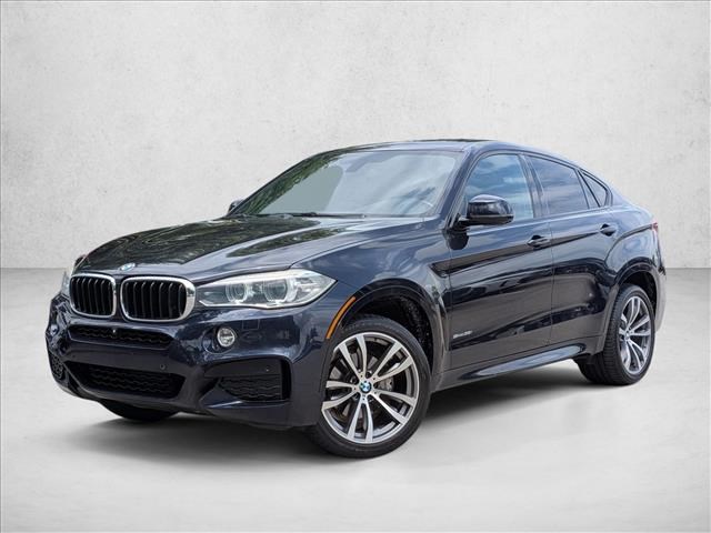 Carbon Black Metallic 2015 BMW X6 sDrive35i RWD SUV / Crossover Rear-Wheel Drive Automatic