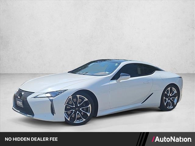 Ultra White 2020 Lexus LC Coupe Rear-Wheel Drive Automatic