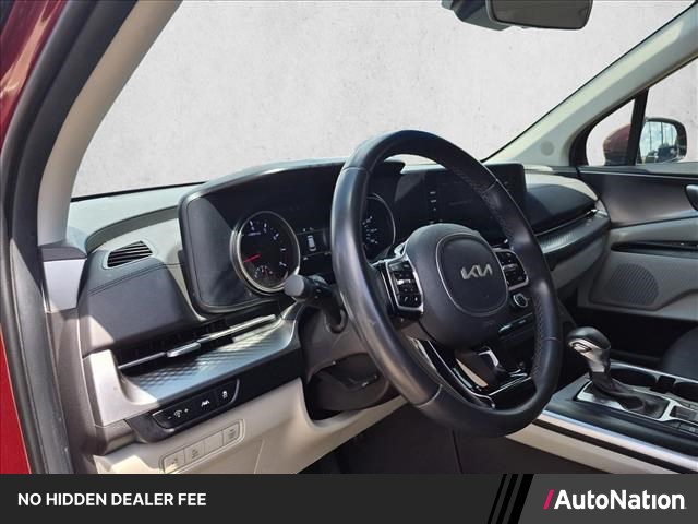 Flare Red 2024 Kia Carnival Minivan Front-Wheel Drive Automatic