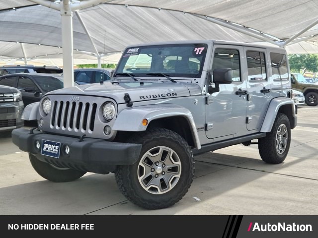Billet Silver Metallic Clearcoat 2017 Jeep Wrangler SUV / Crossover Four-Wheel Drive 5-Speed Automatic