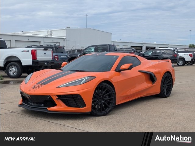 Amplify Orange Tintcoat 2023 Chevrolet Corvette Stingray 3LT Convertible RWD Convertible Rear-Wheel Drive 8-Speed Automatic