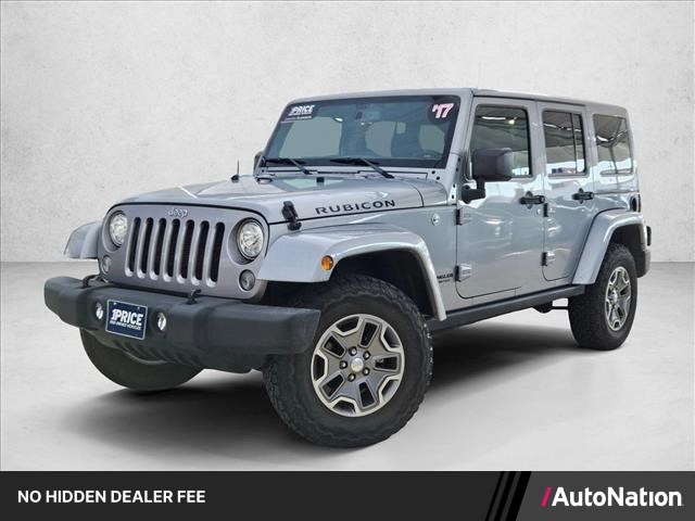 Billet Silver Metallic Clearcoat 2017 Jeep Wrangler SUV / Crossover Four-Wheel Drive 5-Speed Automatic
