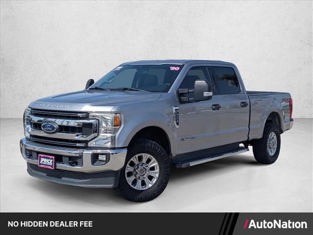 Iconic Silver Metallic 2020 Ford F-250 Super Duty Pickup Truck Four-Wheel Drive Automatic