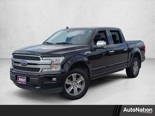 Magma Red Metallic 2020 Ford F-150 Platinum SuperCrew 4WD Pickup Truck Four-Wheel Drive Automatic